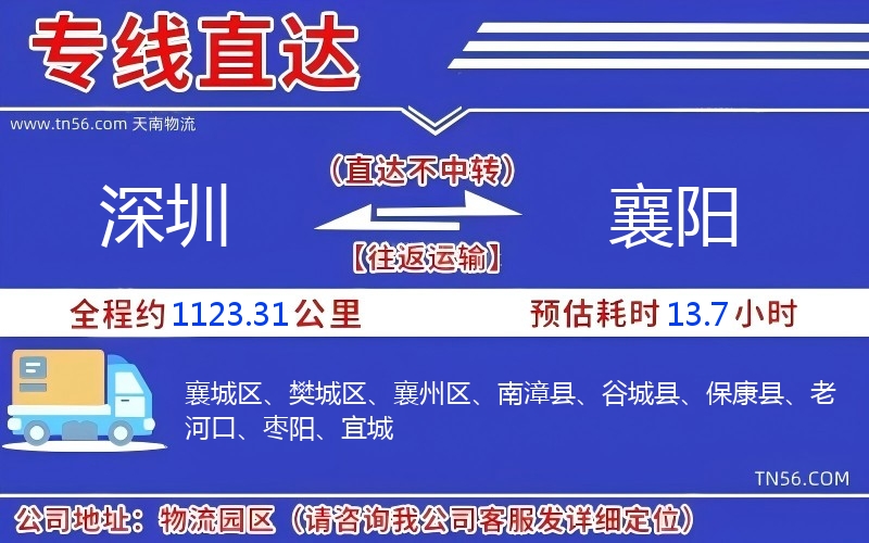 深圳到襄陽(yáng)物流公司 深圳到襄陽(yáng)物流公司